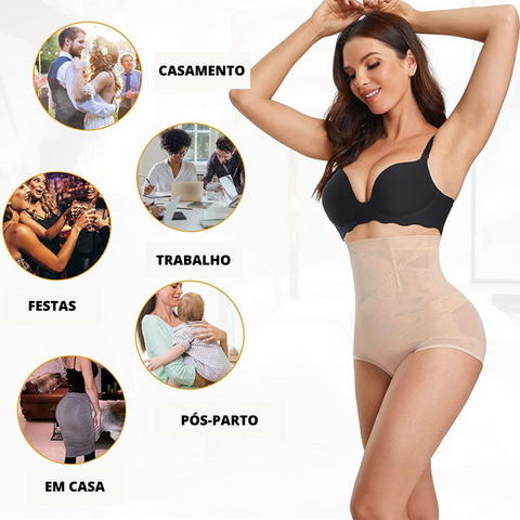 Cinta Modeladora Sexy 2 em 1 Ultra Confortável